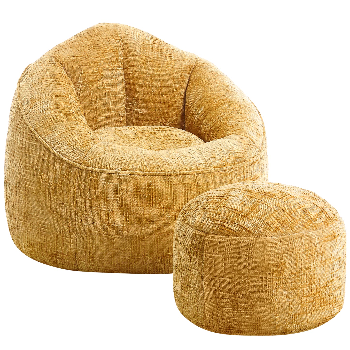 Sitzsack Sitzsack Lazy Sofa Gaming Sitzsack mit Hocker, Sitz Sack mit