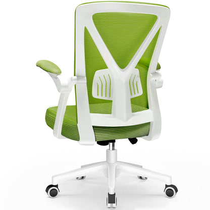 Bürostuhl Bürostuhl mit klappbaren Armlehnen,Ergonomischer Bürostuhl