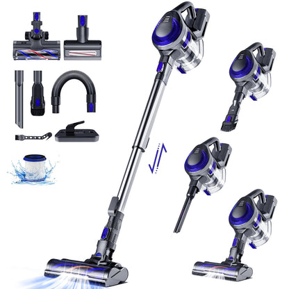 Akku-Hand-und Stielstaubsauger Akku Staubsauger 60000Pa Kabelloser Staubsauger Saugkraft