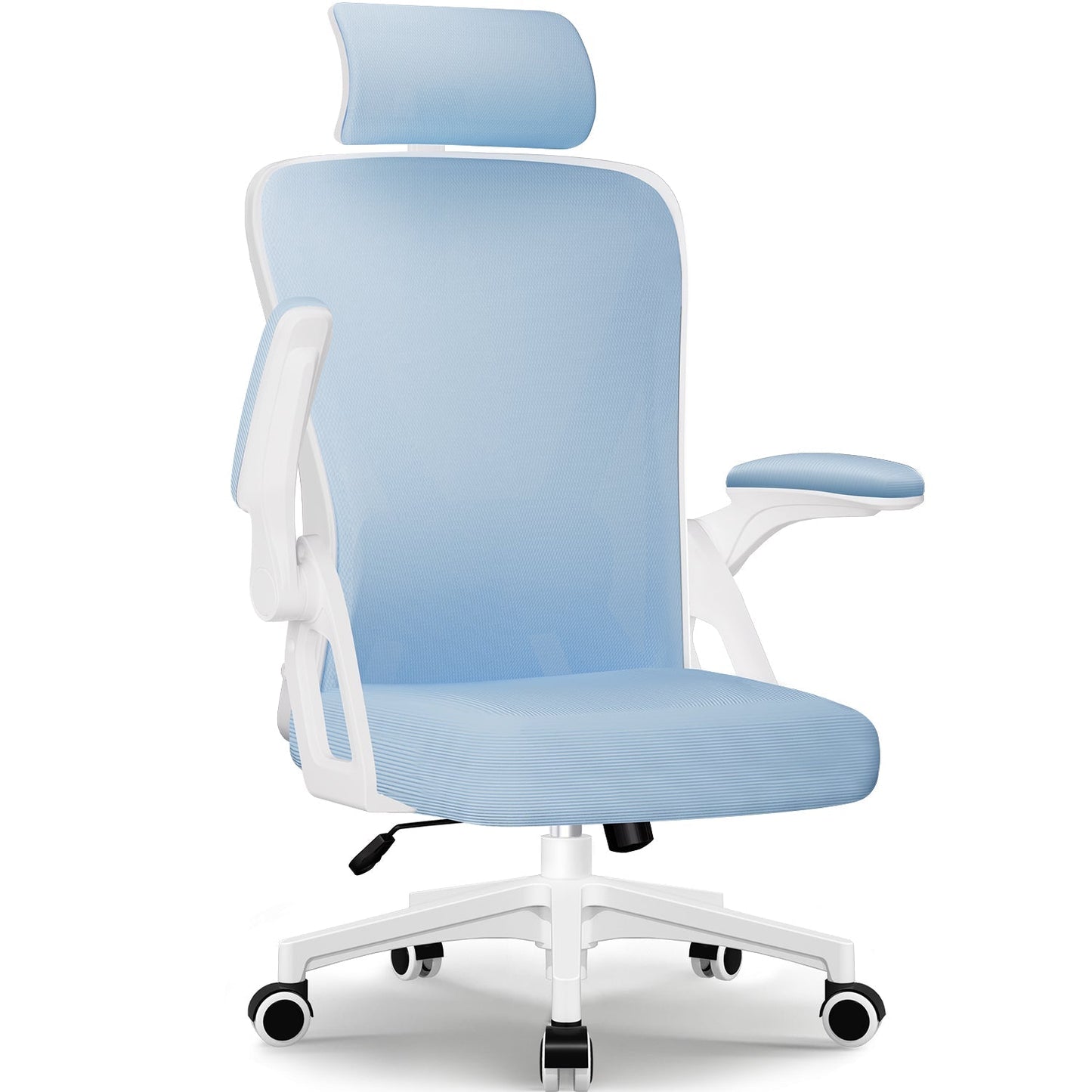 Bürostuhl Ergonomischer Bürostuhl mit klappbaren Armlehnen und Rückenlehnen