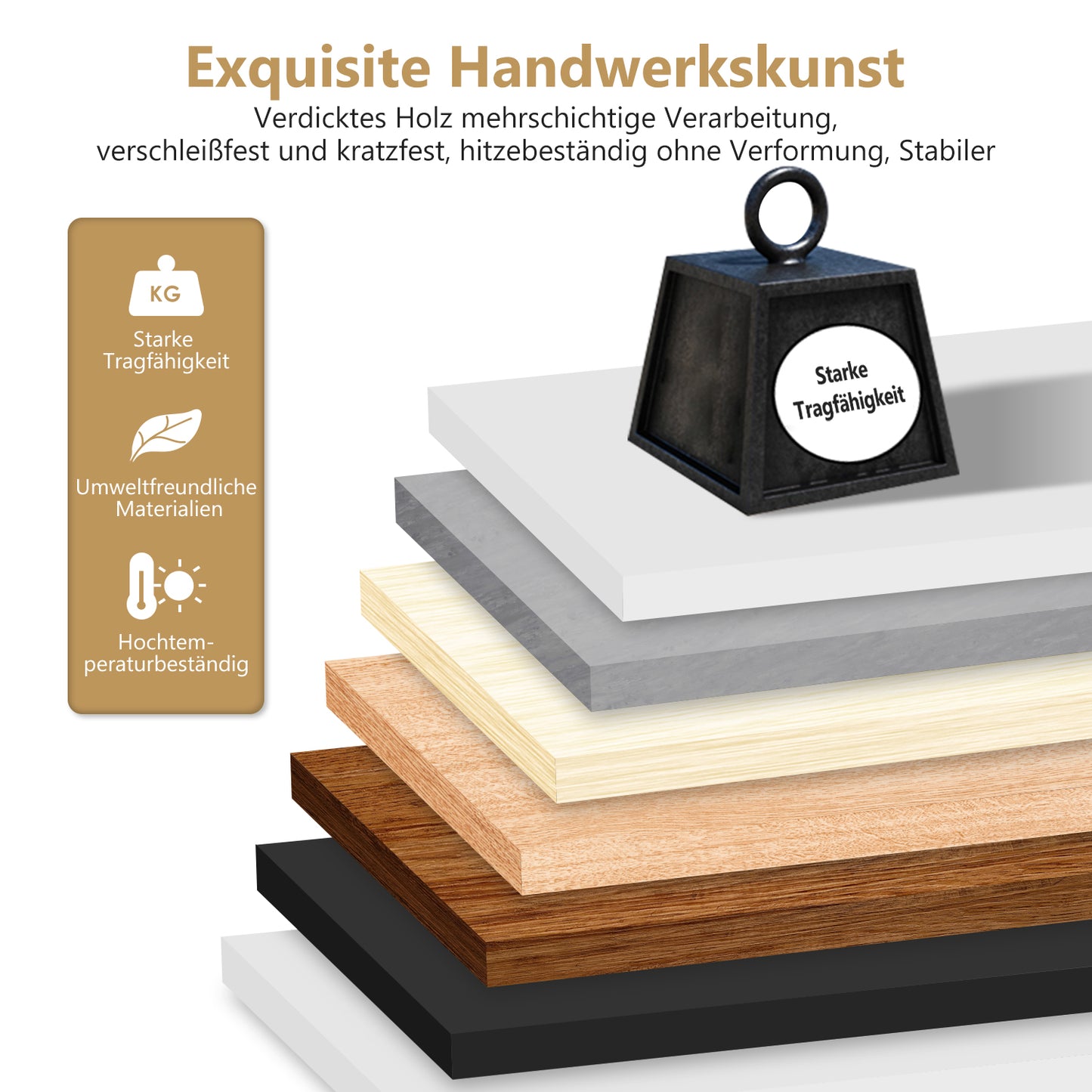 Couchtisch Couchtisch, Kaffeetisch, Sofatisch mit Schubladen