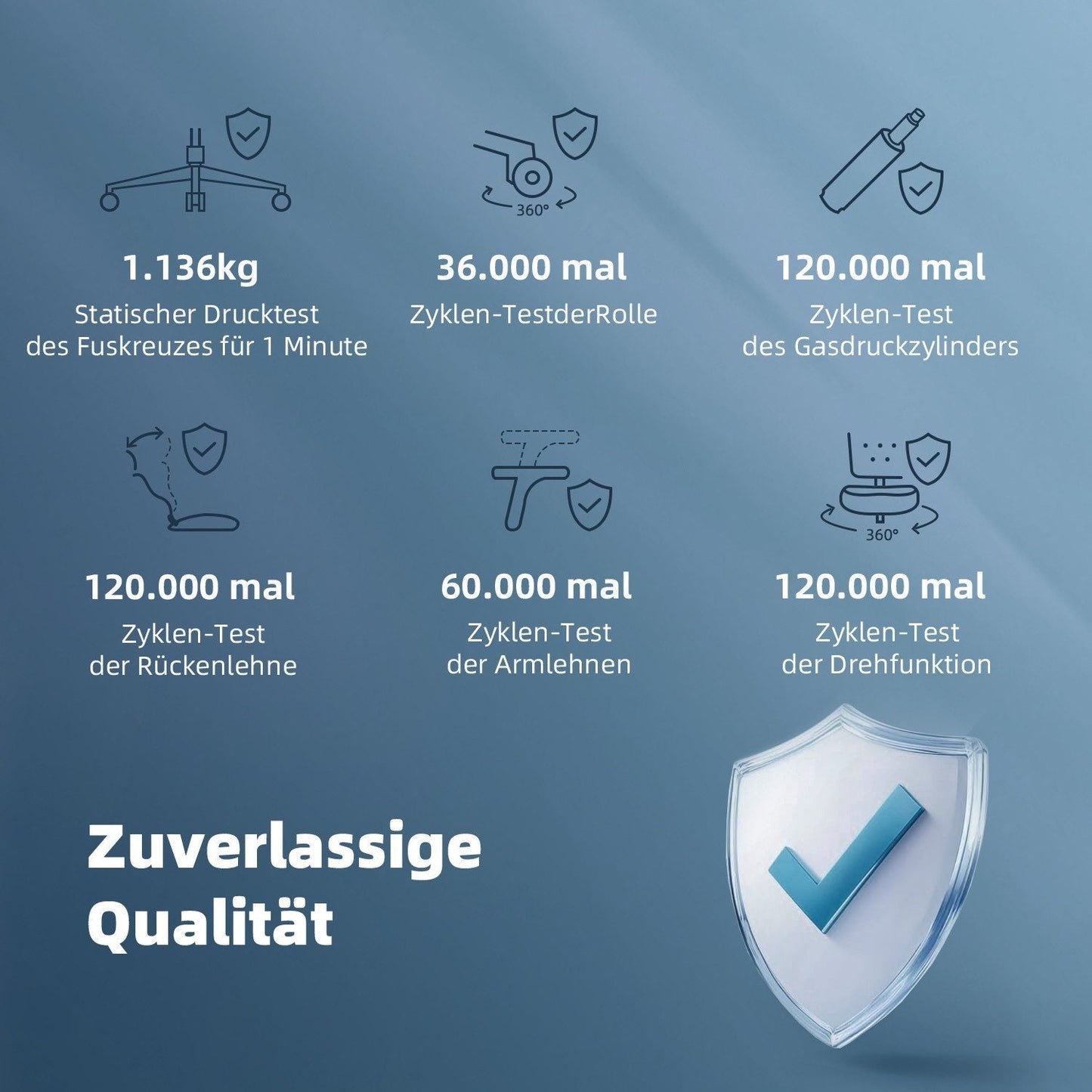 Bürostuhl Bürostuhl, Ergonomischer Schreibtischstuhl, Drehstuhl, Chefsessel