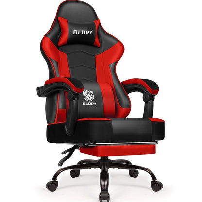 Gaming-Stuhl Gaming Stuhl, Bürostuhl Ergonomisch Wippfunktion bis zu 170°