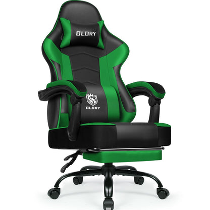 Gaming-Stuhl Gaming Stuhl, Bürostuhl Ergonomisch Wippfunktion bis zu 170°