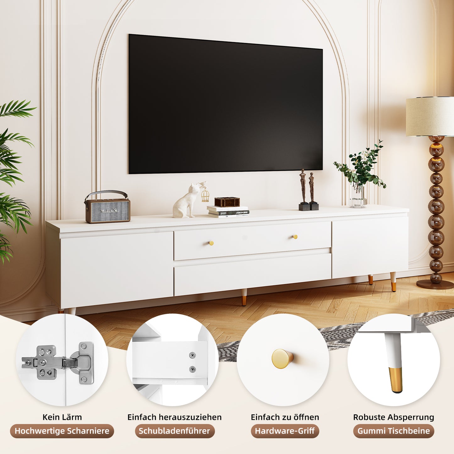 TV-Schrank Hängender TV-Schrank,175cm,Lowboard,Fernsehschrank