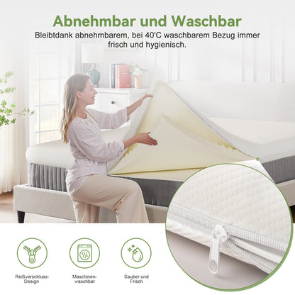 Topper Topper Matratzentopper 7-Zonen Komfort, 4cm