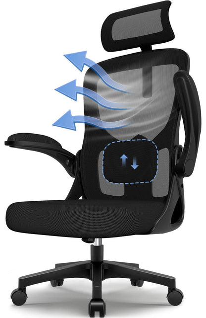 Bürostuhl Bürostuhl, Ergonomischer Schreibtischstuhl, Drehstuhl, Chefsessel