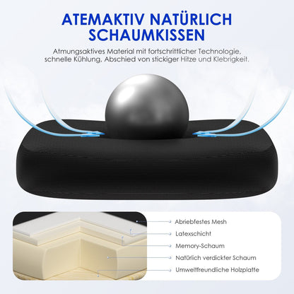 Bürostuhl Bürostuhl, Chefsessel, ergonomischer Schreibtischstuhl, atmungsaktiv