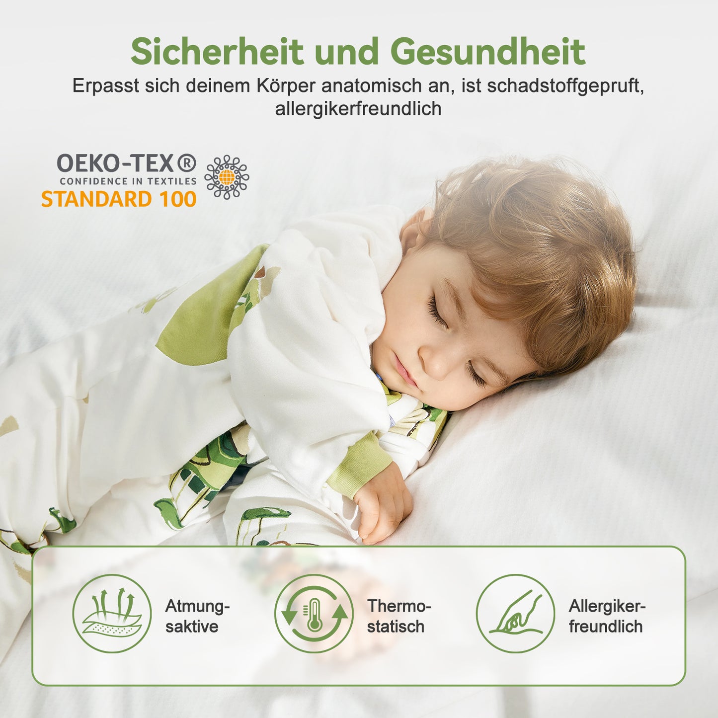 Topper Topper Matratzentopper 7-Zonen Komfort, 4cm