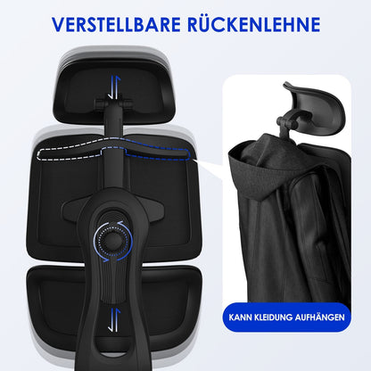 Bürostuhl Bürostuhl, Chefsessel, ergonomischer Schreibtischstuhl, atmungsaktiv