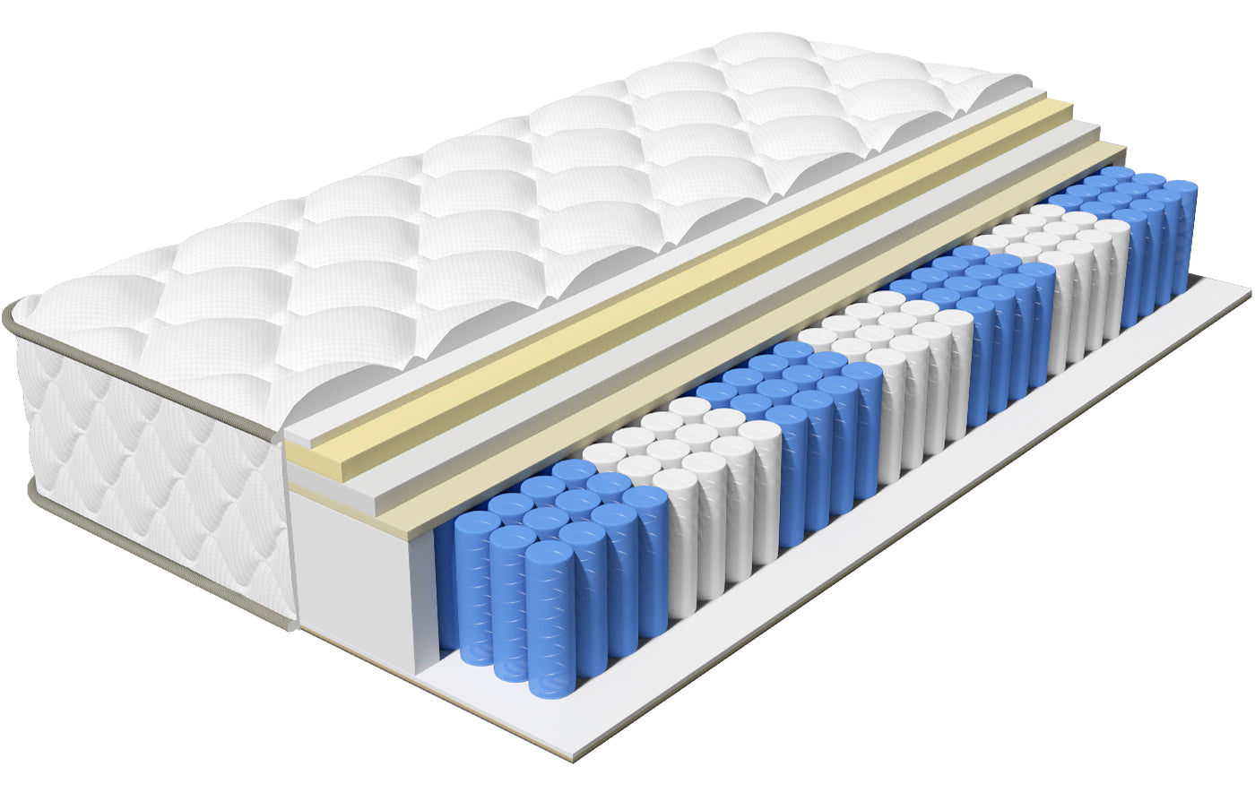 Taschenfederkernmatratze Matratze, 7-Zonen Federkernmatratze Matratzen