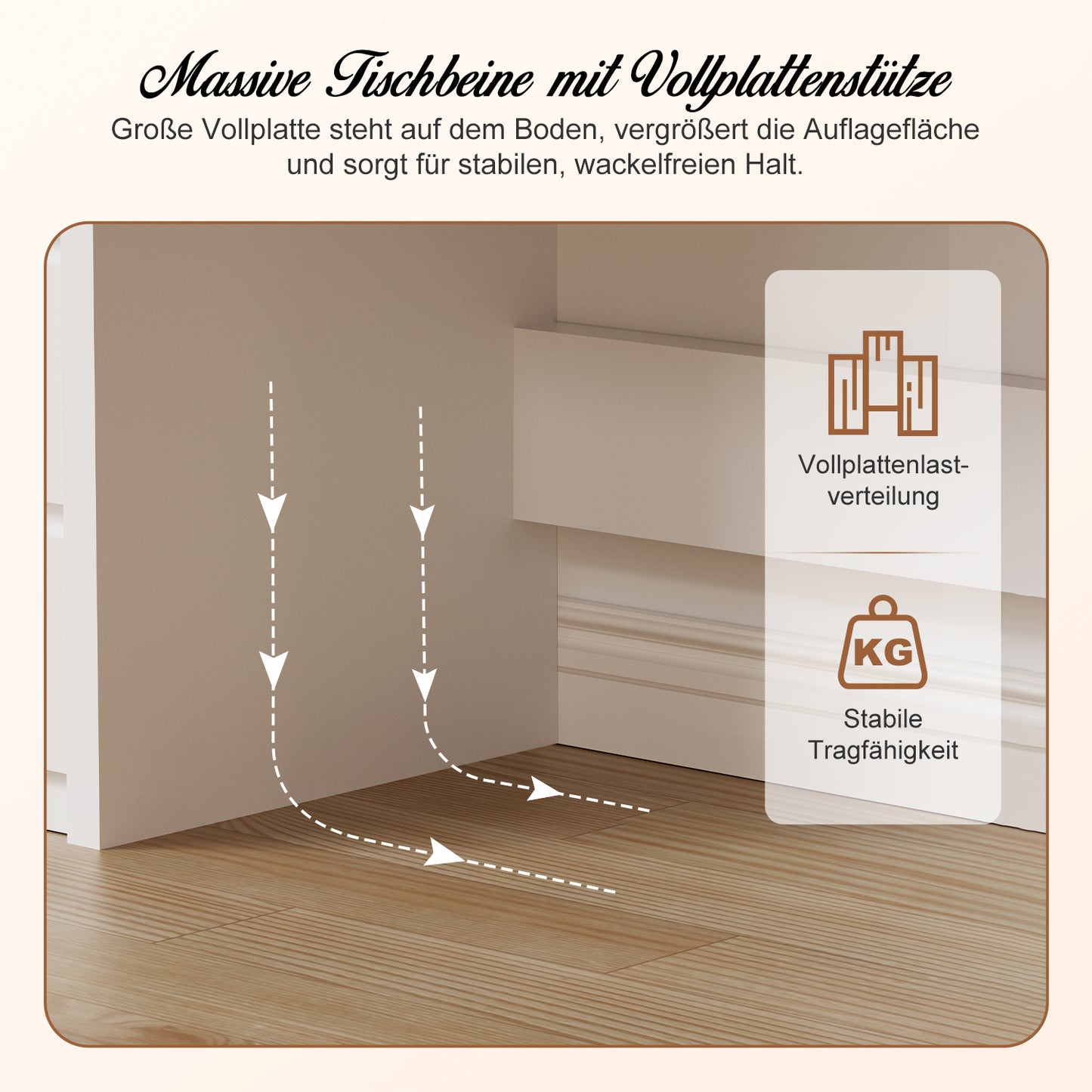 Schminktisch Schminktisch mit LED-Beleuchtung, Kosmetiktisch mit Spiegel