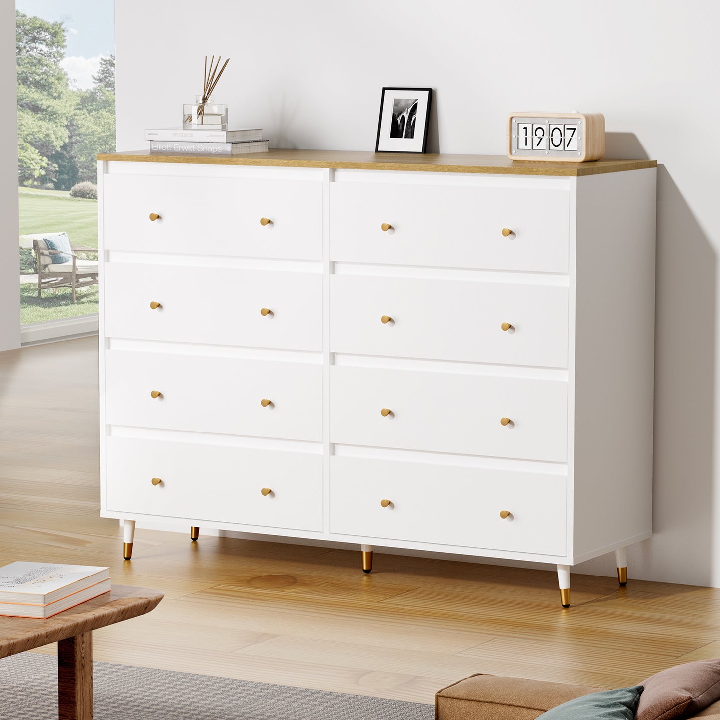 Kommode Kommode mit 8 Schubladen