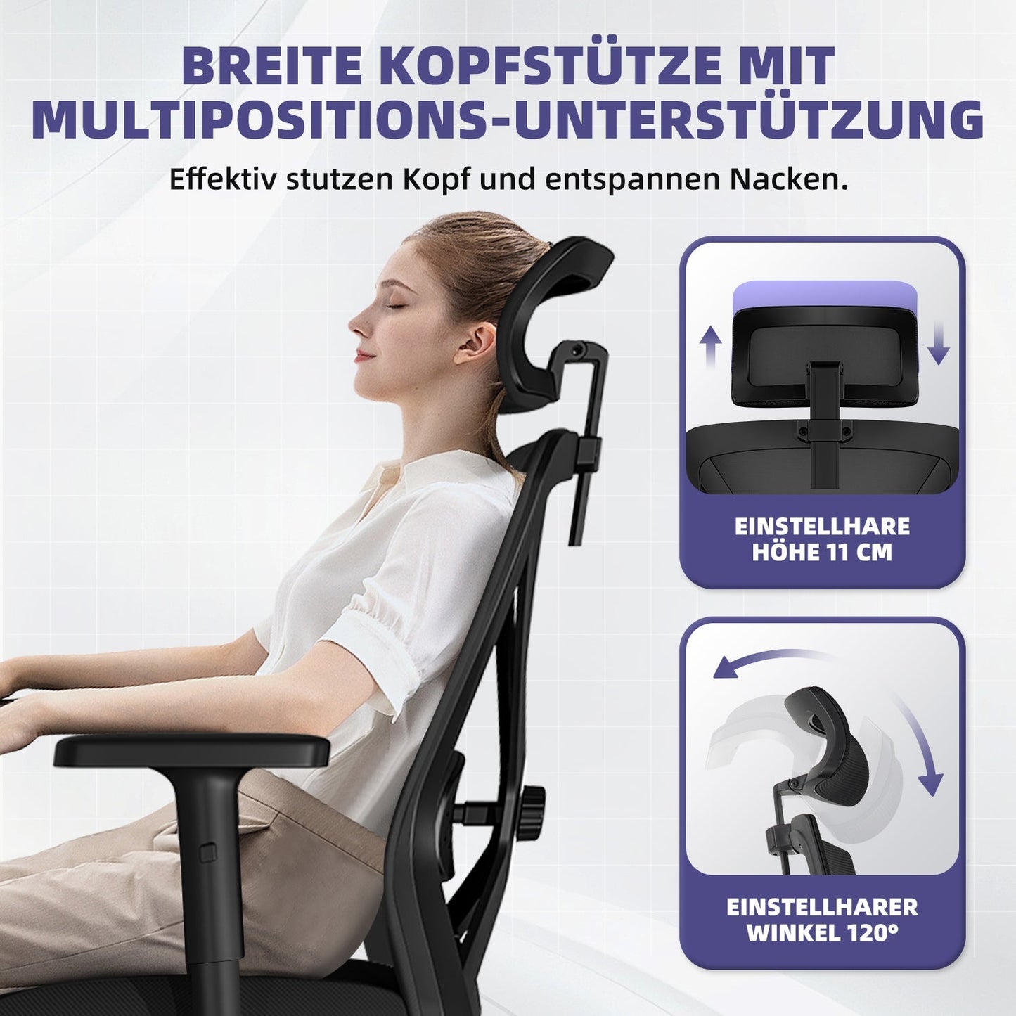 Bürostuhl Bürostuhl, Ergonomischer Schreibtischstuhl, Drehstuhl, Chefsessel