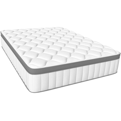 Taschenfederkernmatratze Matratze mit Spannbettlaken, orthopädische 7-Zonen Federkernmatratze