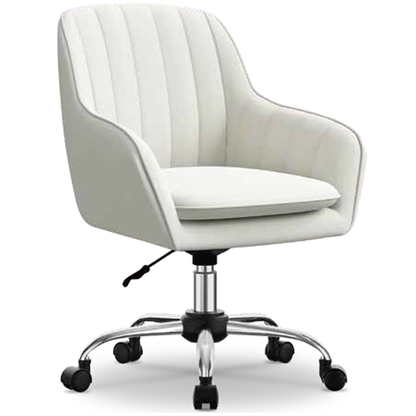 Bürostuhl Homeoffice Stuhl,Schminkstuhl mit Armlehnen,Drehstuhl mit Rrollen