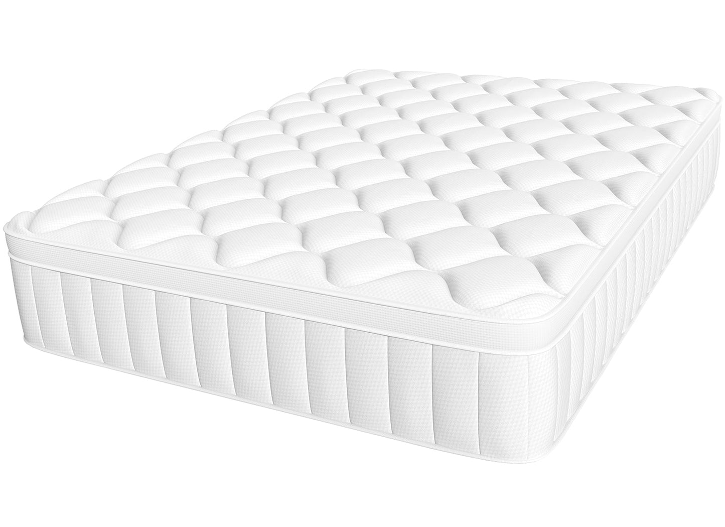 Taschenfederkernmatratze Matratze mit Spannbettlaken, orthopädische 7-Zonen Federkernmatratze