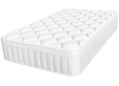 Taschenfederkernmatratze Matratze mit Spannbettlaken, orthopädische 7-Zonen Federkernmatratze