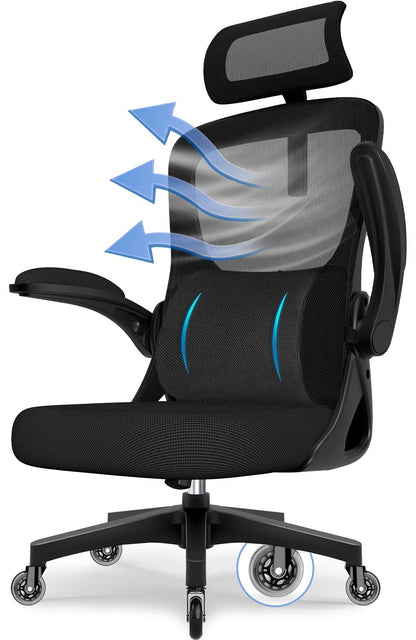 Bürostuhl Bürostuhl, Ergonomischer Schreibtischstuhl, Drehstuhl, Chefsessel