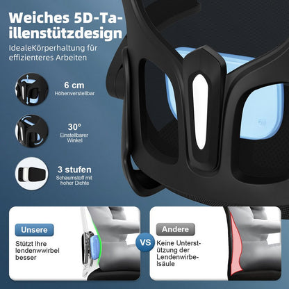 Bürostuhl Bürostuhl, Ergonomischer Schreibtischstuhl, Drehstuhl, Chefsessel