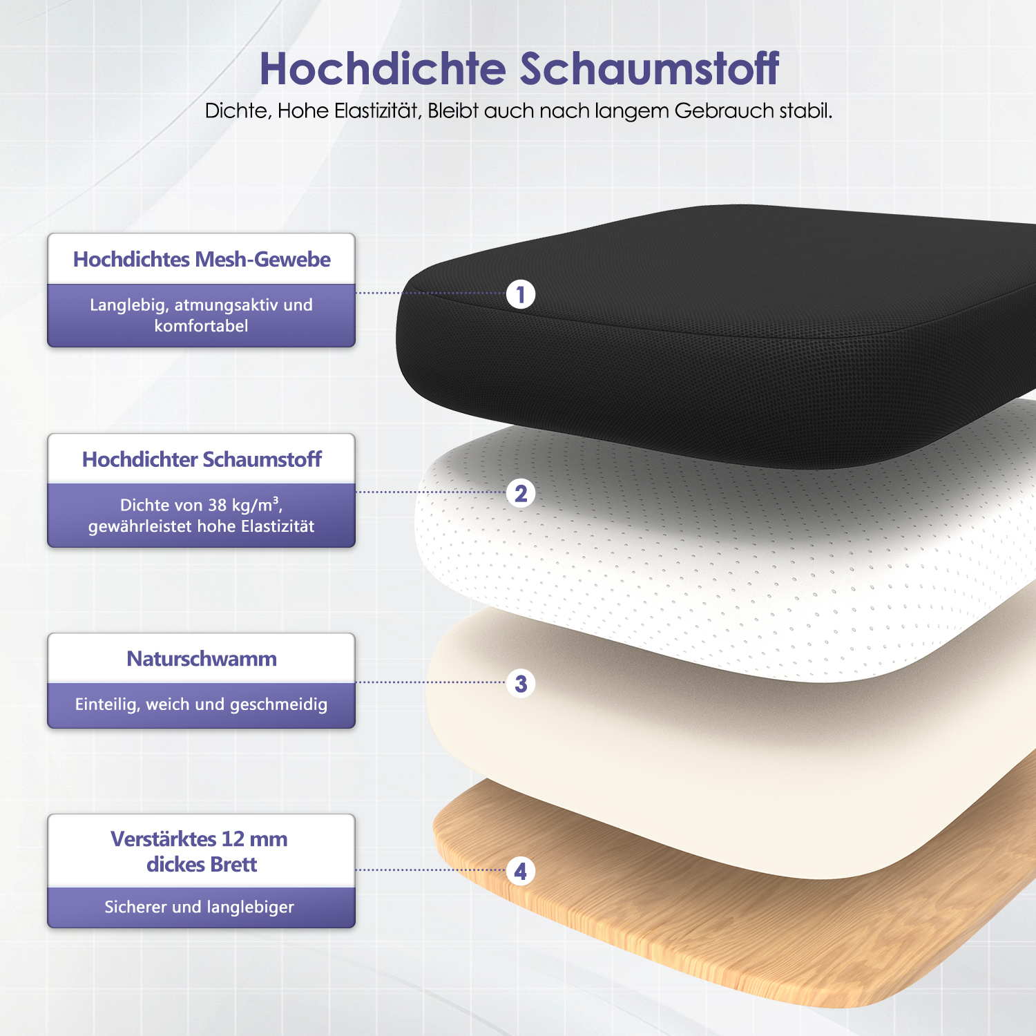 HR230 - Bürostuhl Bürostuhl,Chefsessel aus Mesh,Ergonomischer Schreibtischstuhl 6 HR230 2