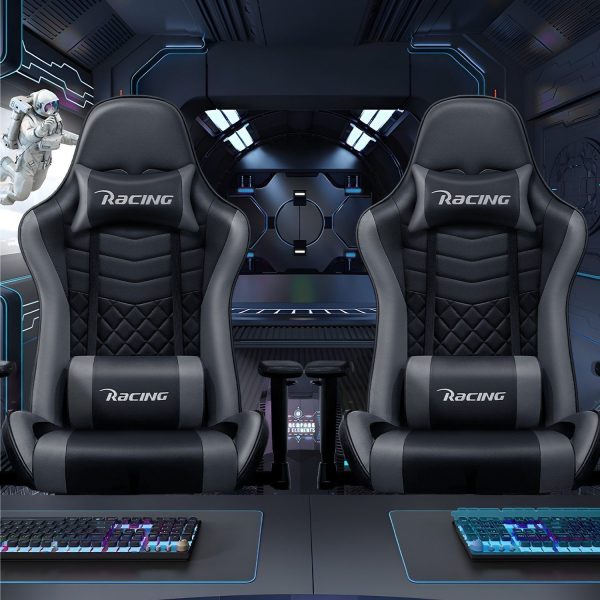 Gaming-Stuhl Gaming Stuhl Ergonomisch Gaming Chair Bürostuhl – Bild 3