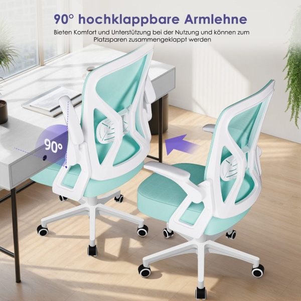 Bürostuhl,Chefsessel aus Mesh,Ergonomischer Schreibtischstuhl – Bild 2