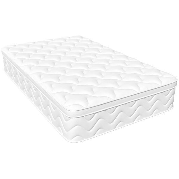 Taschenfederkernmatratze Matratze 90 cm x 200 cm x 28 cm, 7-Zonen Federkernmatratze Härtegrad H3