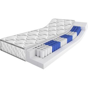 Taschenfederkernmatratze Matratze, 7 Zone Federkernmatratze Matratzen Atmungaktive Material