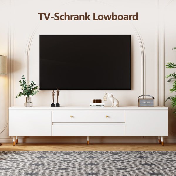 TV-Schrank Hängender TV-Schrank,Lowboard,Fernsehschrank,TV-Lowboard, TV-Möbel – Bild 3