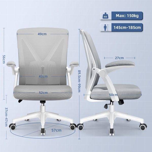 Bürostuhl Bürostuhl,Schreibtischstuhl Bürostuhl Ergonomisch – Bild 4